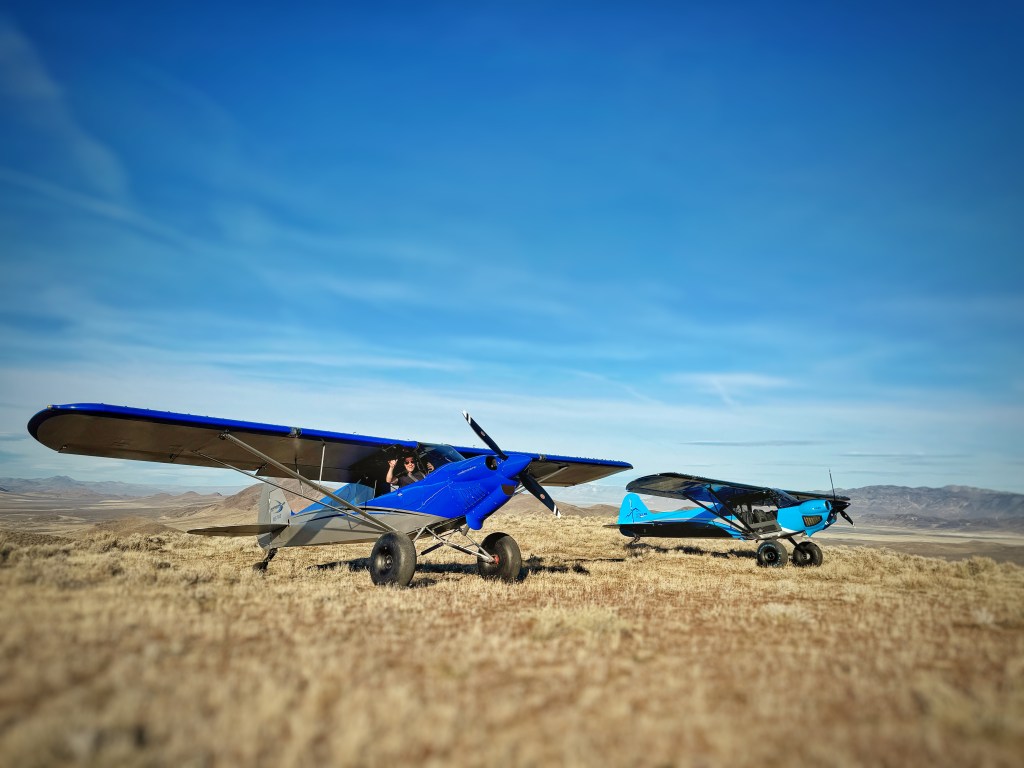 Flying Carbon Cubs brings Grant Korgan close to nature on his own terms and with friends. [Credit: Shawn Linch]