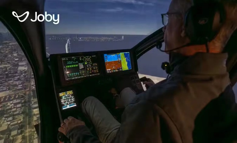 Joby Aviation electric eVTOL air taxi CAE simulator