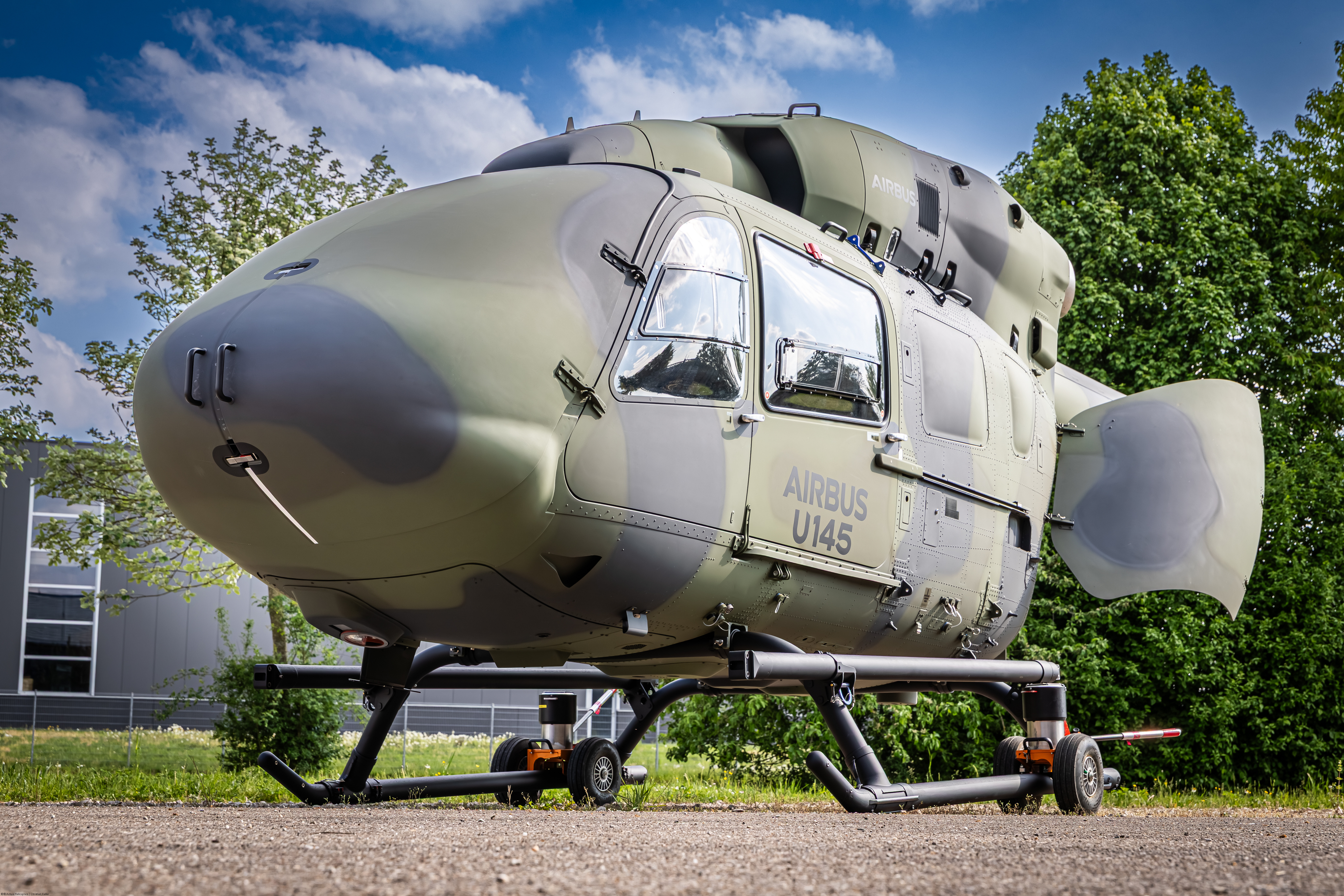 Airbus U145 autonomous uncrewed H145 helicopter variant