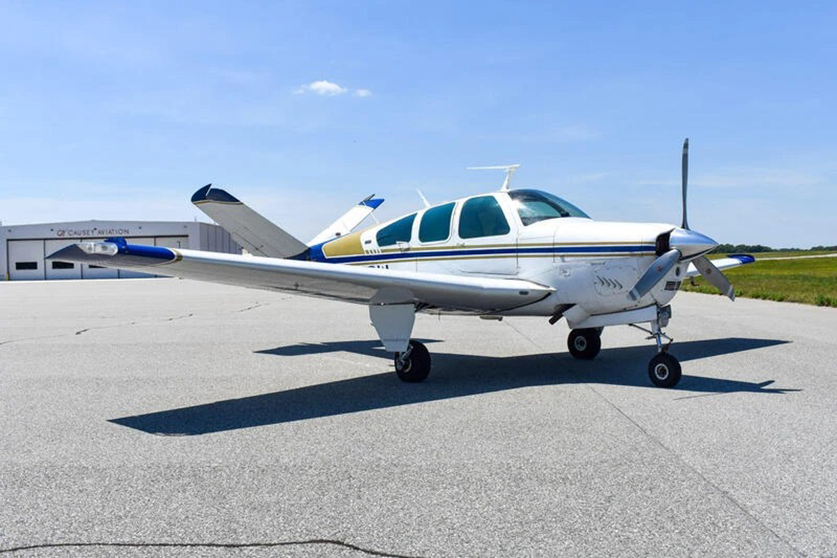 1973 Beechcraft V35B Bonanza [Credit: Carolina Aircraft]