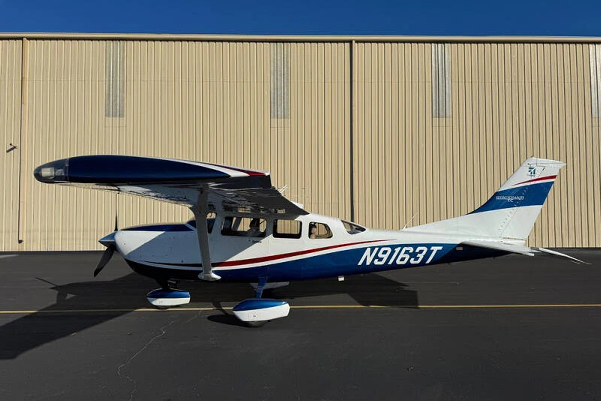 2010 Cessna T206H [Credit: Peter Sudekum]