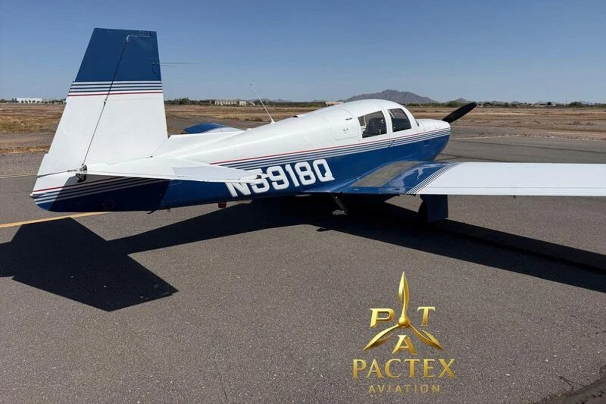 1965 Mooney M20E Super 21/Chaparral [Credit: PacTex Aviation]