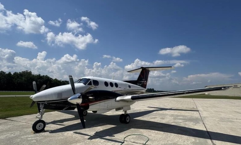 1980 Beechcraft King Air F90 [Credit: Barnett Air]