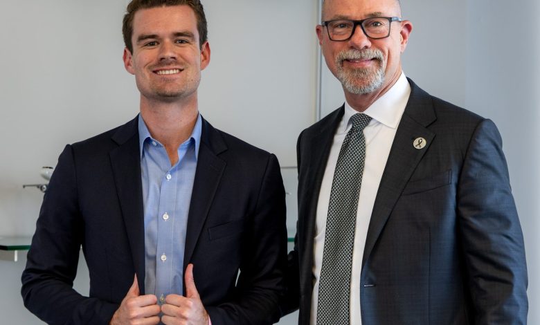 Ryan Ewing (left), president of Firecrown Media’s Aviation Division, recently sat down with FAA Administrator Bryan Bedford (right) for a wide-ranging interview in Washington, D.C. [Credit: FAA]