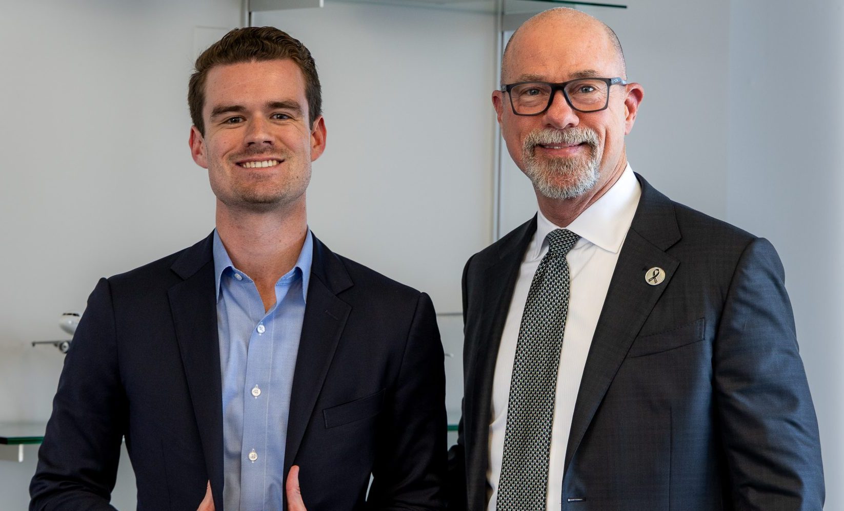 Ryan Ewing (left), president of Firecrown Media’s Aviation Division, recently sat down with FAA Administrator Bryan Bedford (right) for a wide-ranging interview in Washington, D.C. [Credit: FAA]