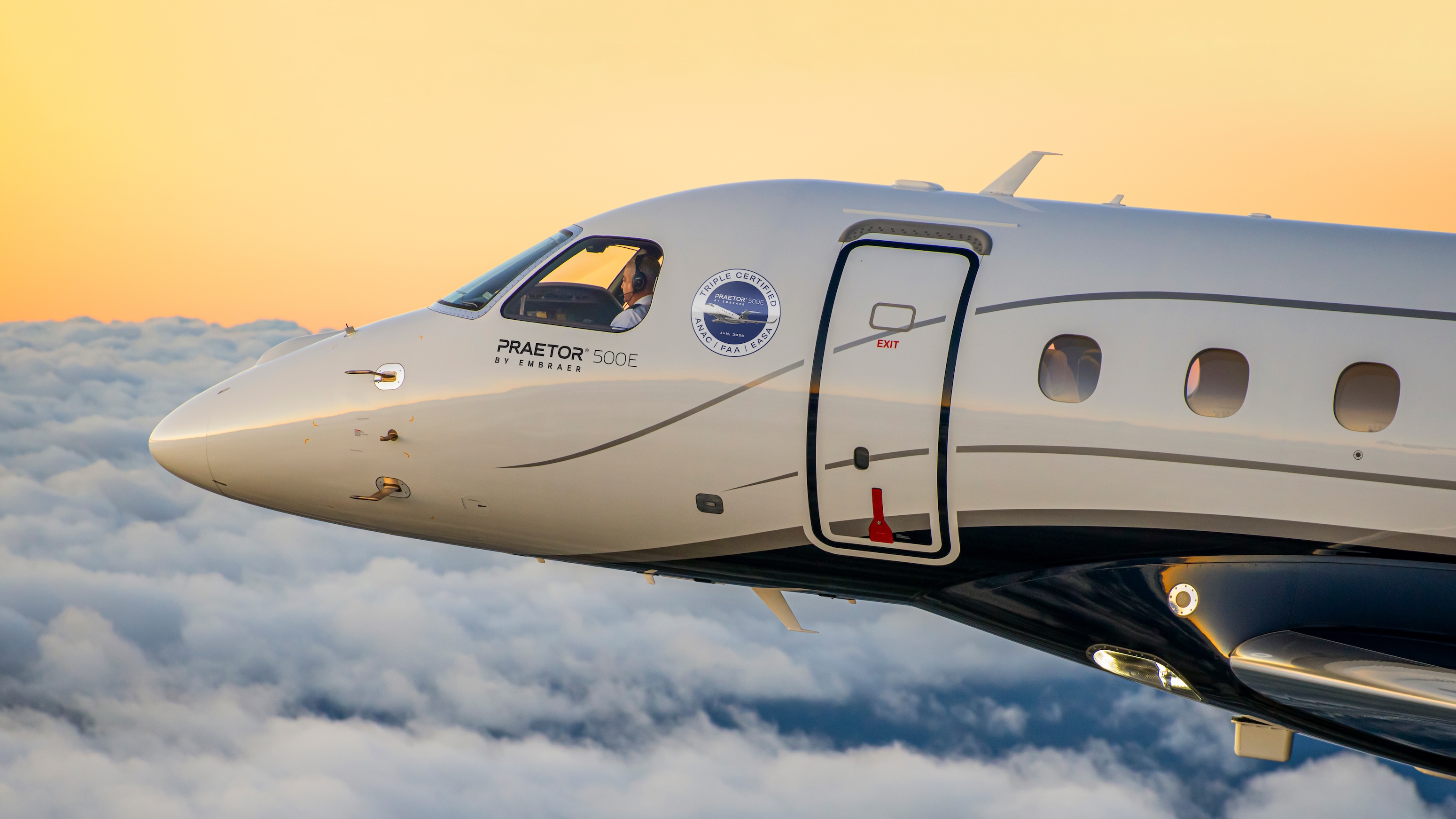 Embraer Praetor 500E midsize business jet