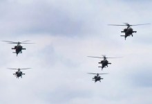 Apache AH-64 helicopters
