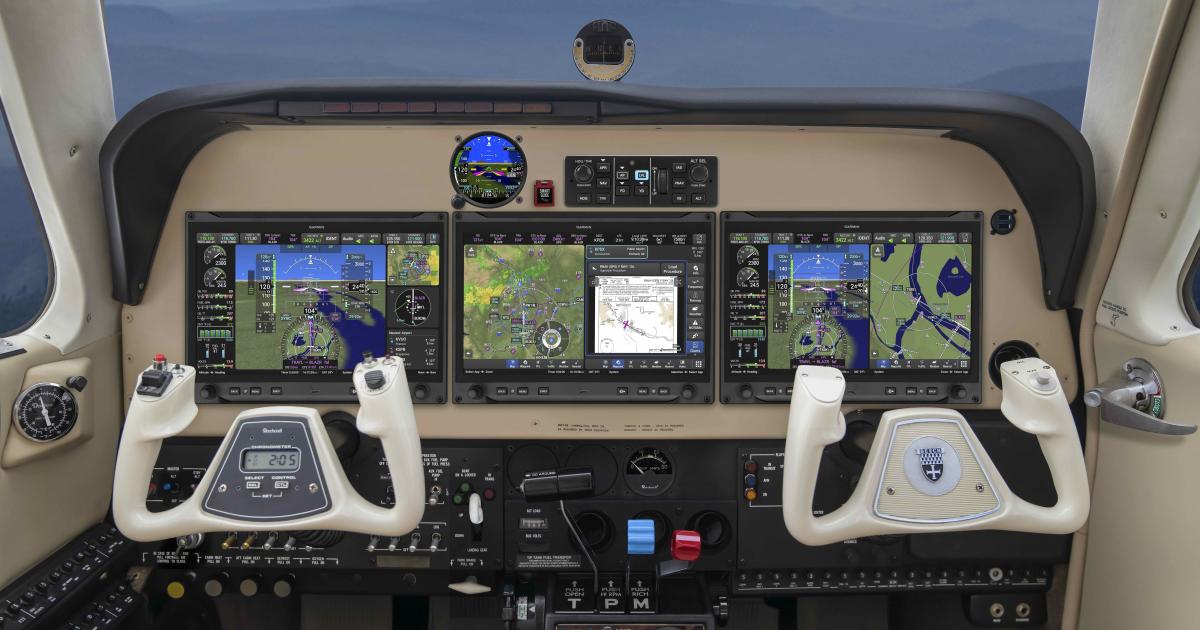 Garmin has released a new avionics suite called Axis, aimed at STC'd for certified models, experimentals, and LSAs. [Credit: Garmin]