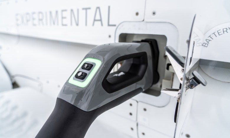 Beta Technologies electric aircraft charging system
