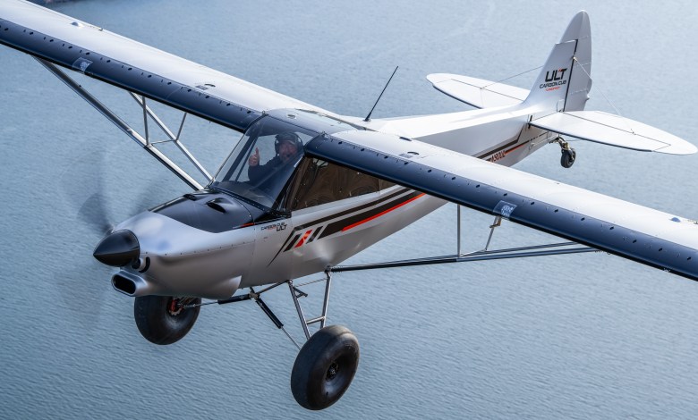 The much- anticipated CarbonCub ULT will be making its public debut at Oshkosh in late July. [Credit: CubCrafters]