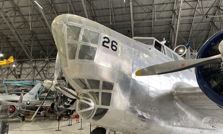 Douglas B-18A Bolo bomber, developed from the DC-2 airliner. [Credit: Rick Durden]