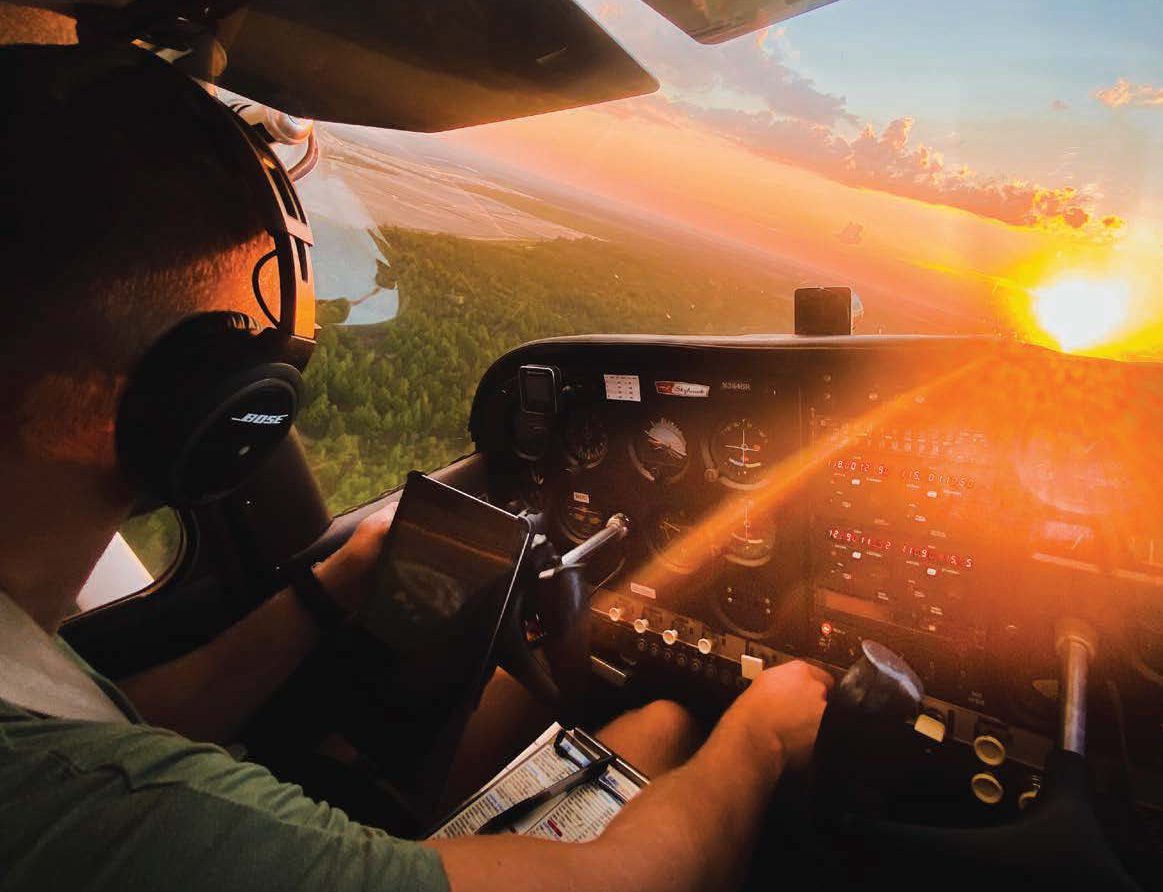 Corey Sampson firmly believes that A&Ps who hold a PPL have a better all-around understanding of aircraft. [Credit: Corey Sampson]