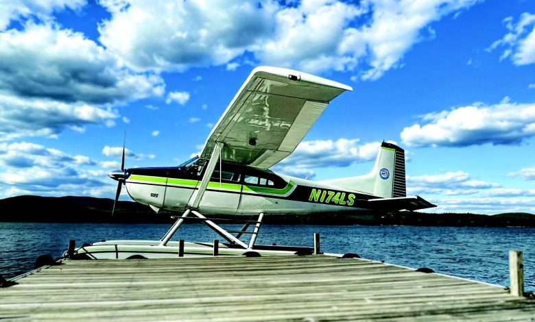 Keith Deschambeault has leased Rangeley Lake Seaplane Base since 2007 and uses it for his commercial operations. [Credit: Keith Deschambeault]