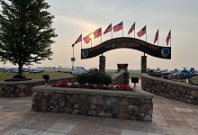 Sunrise at Oshkosh [Credit: Meg Godlewski]