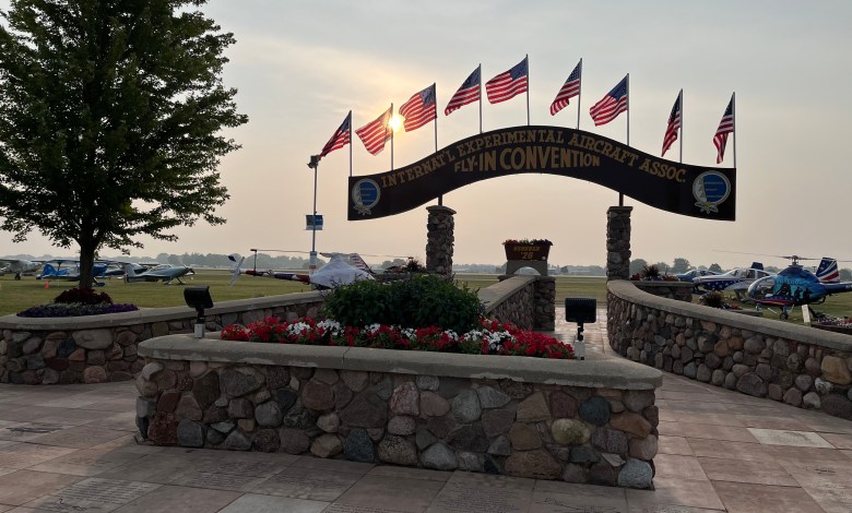 Sunrise at Oshkosh [Credit: Meg Godlewski]