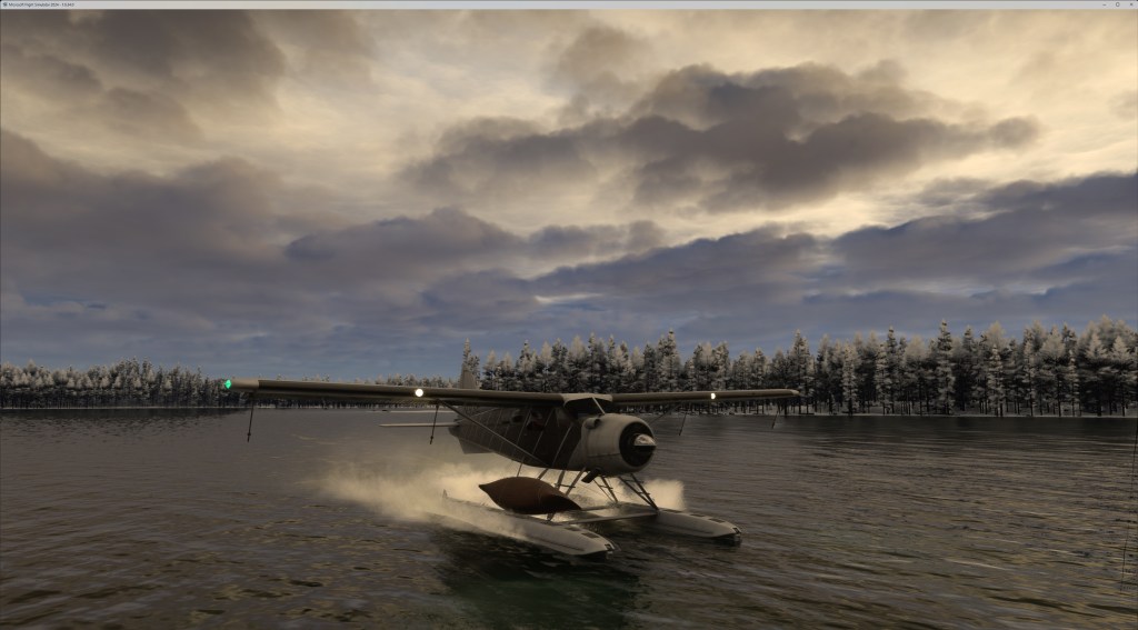 Pair your preferred EFB with the home simulator as a VFR navigation tool and enjoy the stunning scenery the sim has to offer. [Credit: Sean Siff/MSFS2024]