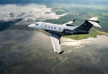Embraer Phenom 300EV light business jet