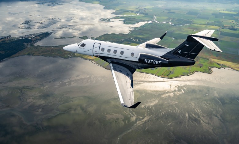 Embraer Phenom 300EV light business jet