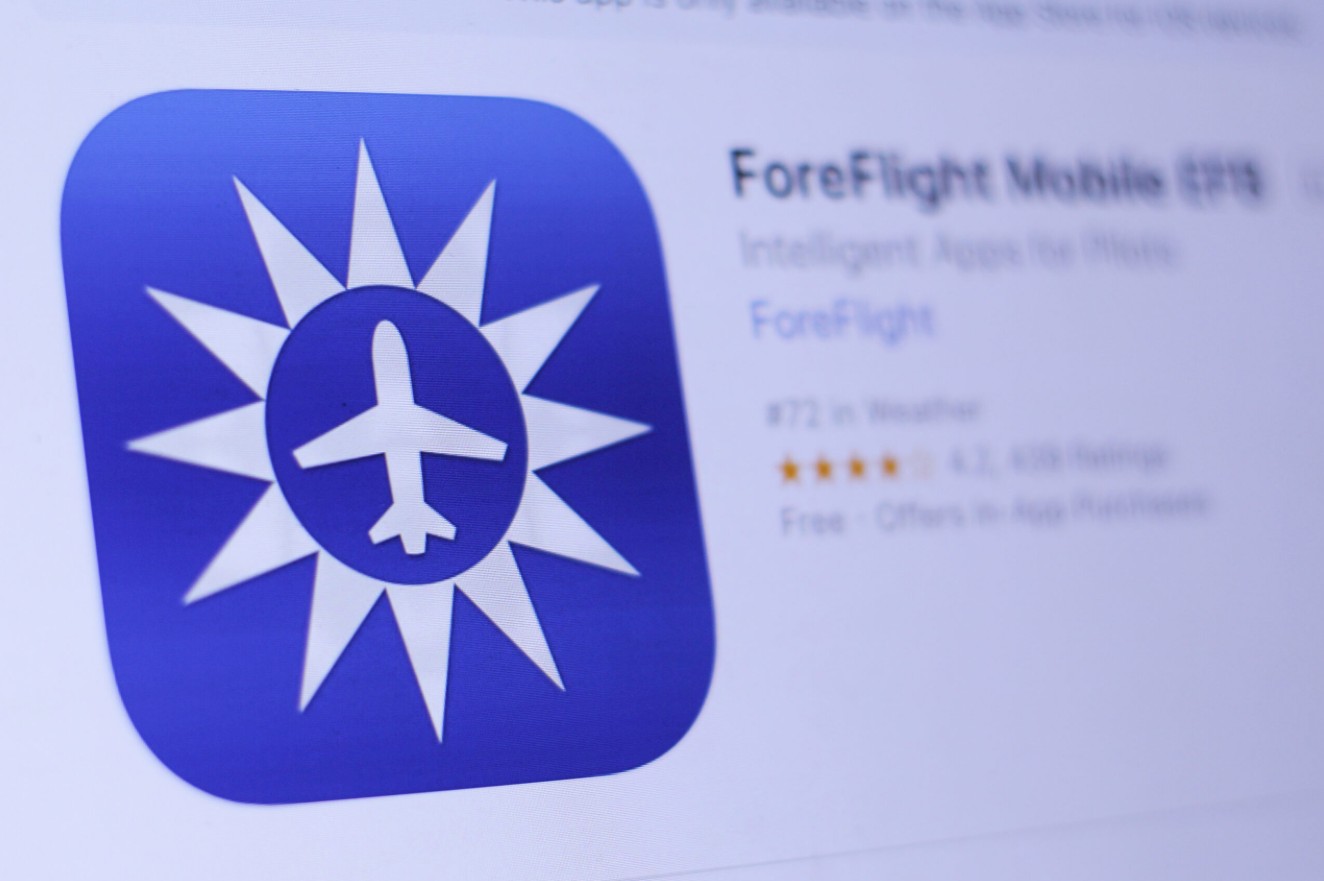 Jeppesen ForeFlight app