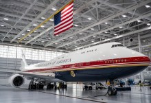 VC-25B Bridge Air Force One Boeing 747-8 aircraft