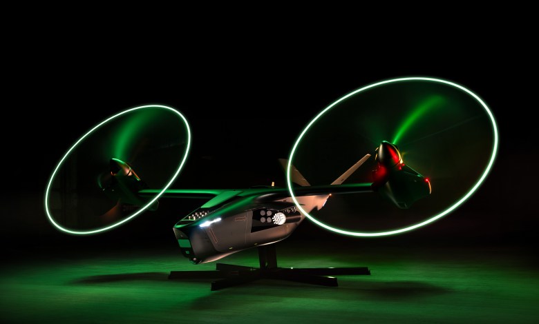Archer Anduril Thunder VTOL autonomous hybrid electric defense variant