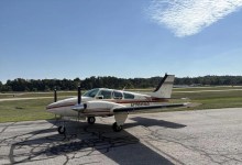 1969 Beechcraft Baron 55 [Credit: Ian Williamson]