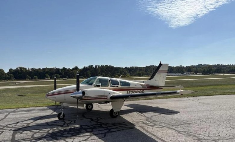 1969 Beechcraft Baron 55 [Credit: Ian Williamson]