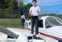 William Phillips recently completed the ATP Flight School Airline Career Pilot Program in only eight months after starting with zero experience. [Credit: ATP Flight School]