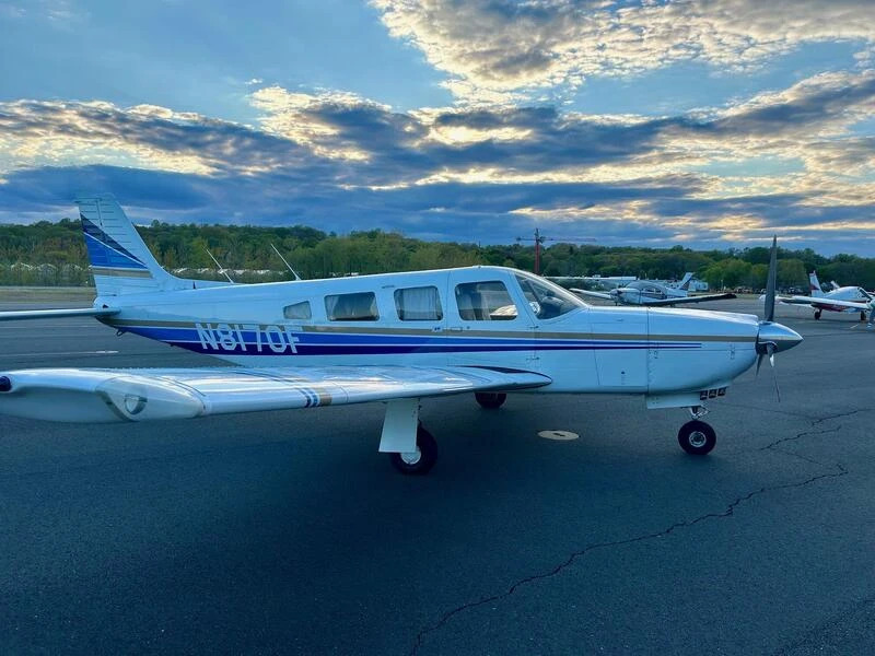 1980 Piper PA-32R-301 Saratoga SP [Credit: Mark Poole]