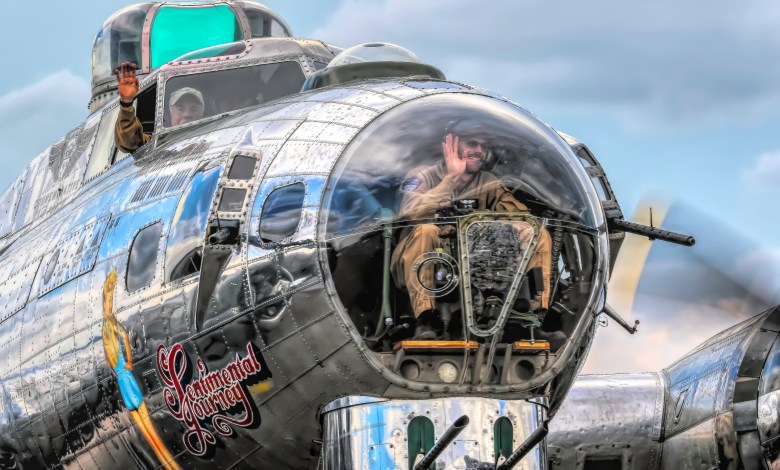 B-17G Sentimental Journey. operated by CAF’s Airbase Arizona [Credit: John Guzzie]