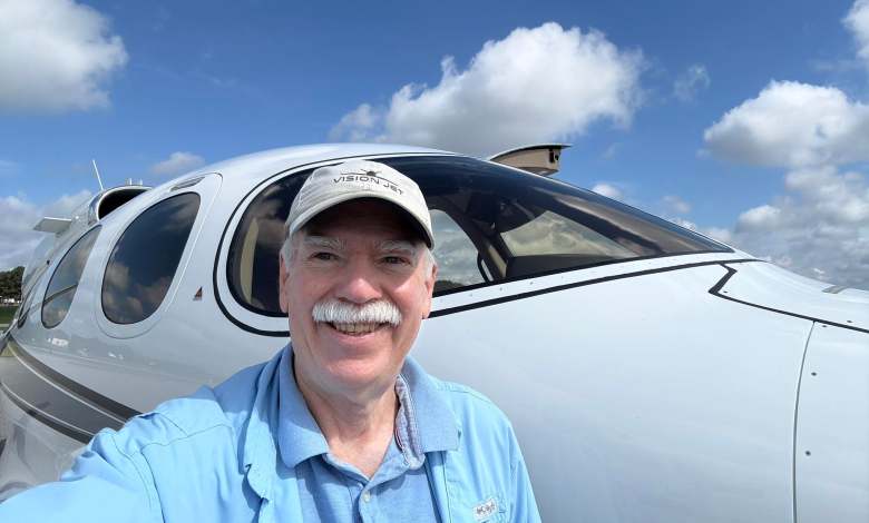 Max Trescott is a nationally recognized flight instructor, aviation educator, author, and media host. [Credit: Max Trescott]
