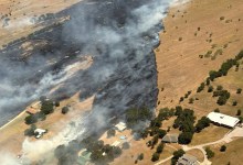 AH-64E Apache attack helicopter crash site in Texas