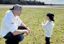 Introducing the next generation to aviation [Credit: Meg Godlewski]