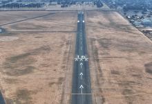 Midland International Air & Space Port in Texas runway
