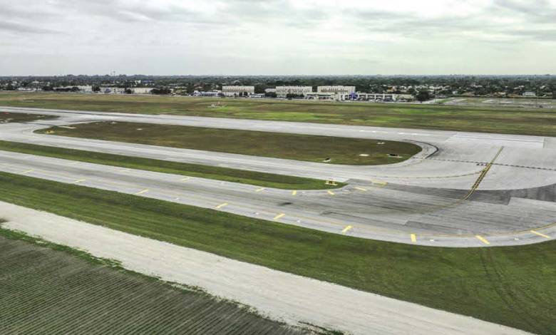Miami Executive will host air taxi testing on its ramp areas. [Credit: Miami-Dade Aviation Department]
