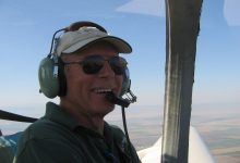 The author shares 50 years of memories with dear friend and great pilot Mike Melvill. [Credit: Peter Garrison]