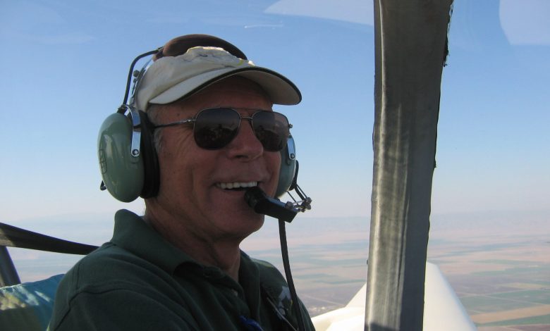The author shares 50 years of memories with dear friend and great pilot Mike Melvill. [Credit: Peter Garrison]