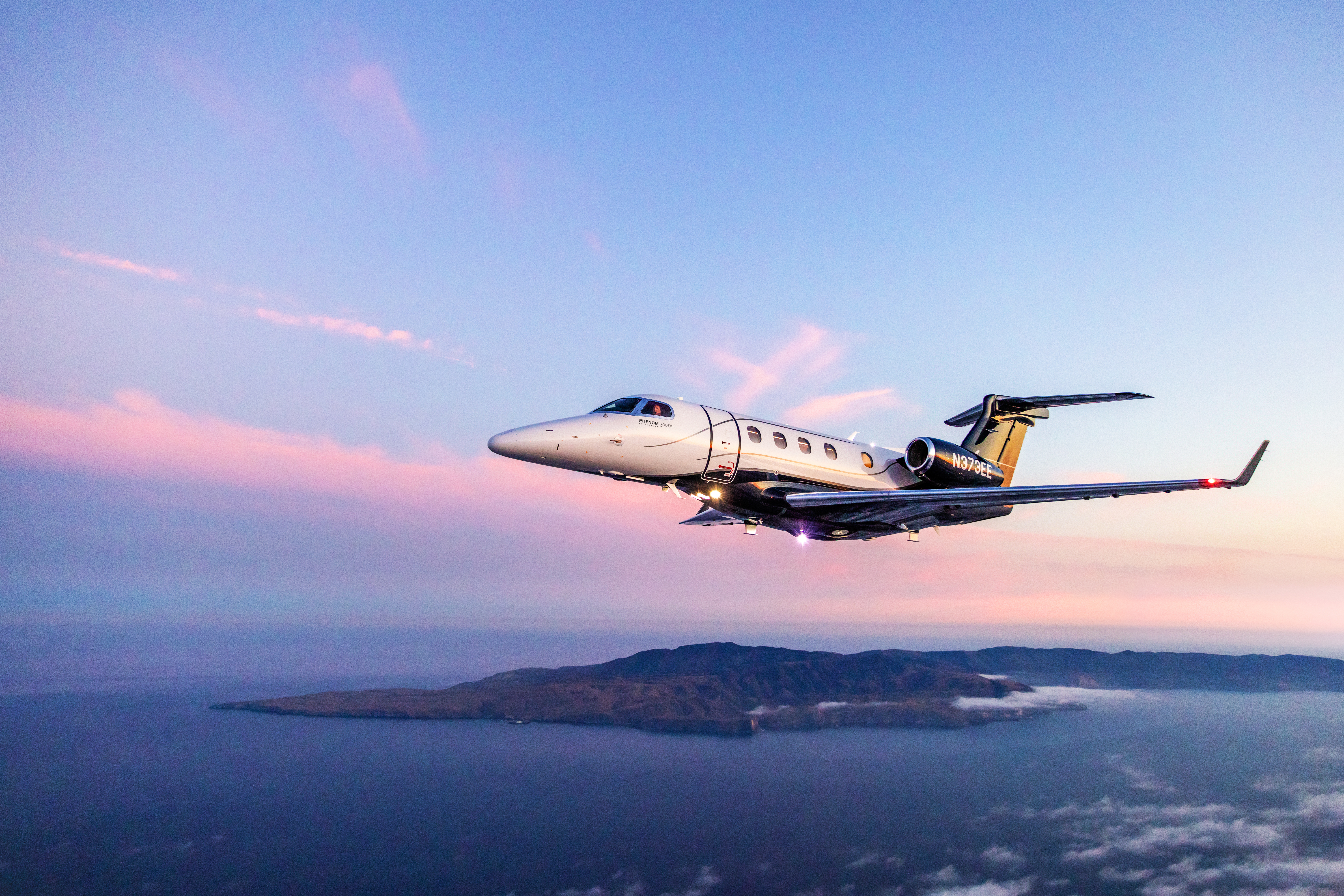 Embraer Phenom 300EV light business jet