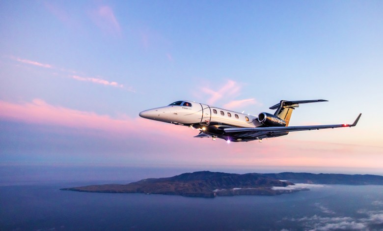 Embraer Phenom 300EV light business jet
