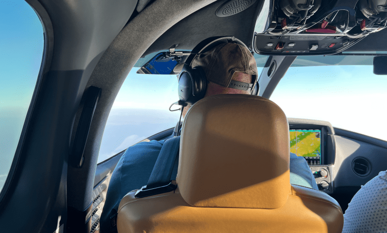 SF50 interior In flight [Credit: Tripp Thurston]