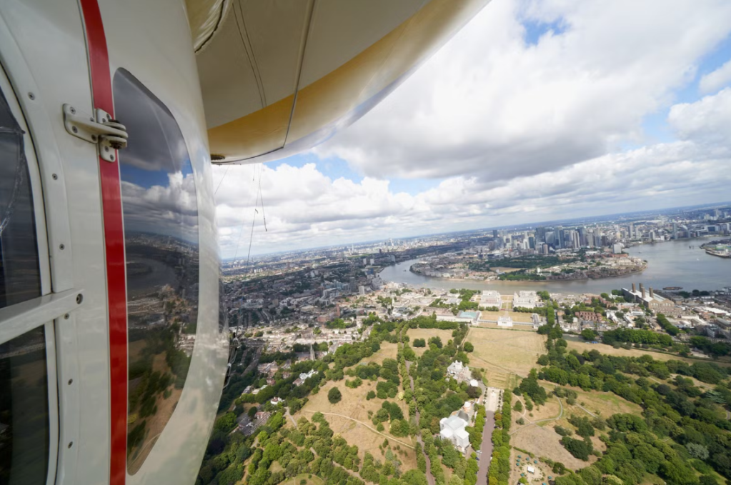 Navigating the Modern Goodyear Zeppelin NT Over London’s Skyline