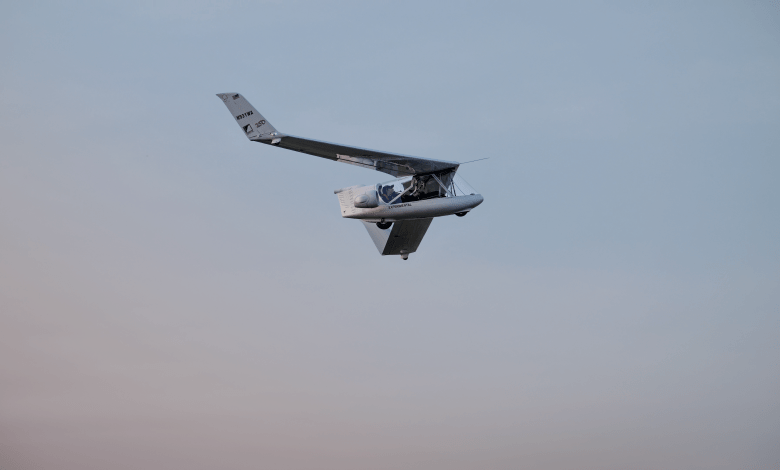 Whisper Aero eQ250 electric quiet propulsion system powers Swift 3 glider on piloted test flight
