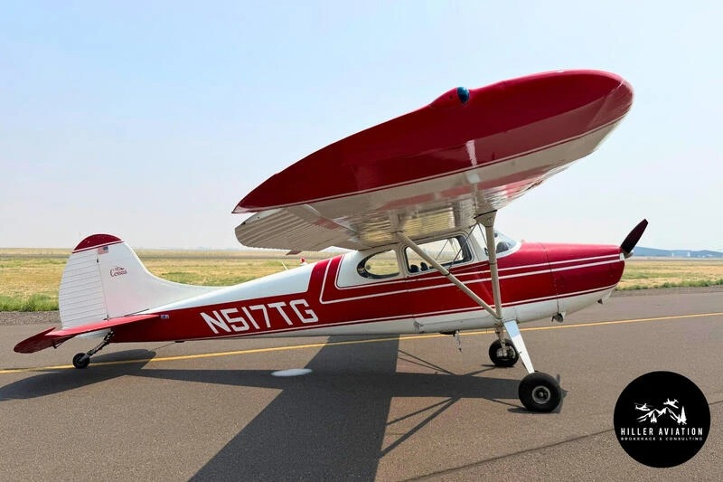 1948 Cessna 170 [Credit: Hiller Aviation]