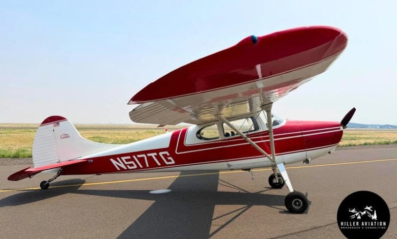 1948 Cessna 170 [Credit: Hiller Aviation]