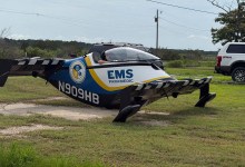 Pivotal BlackFly eVTOL aircraft with EMS livery