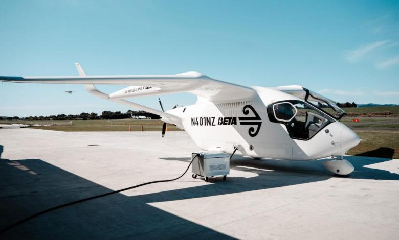 Beta Technologies Alia electric aircraft Air New Zealand