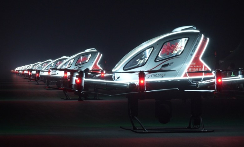 EHang EH216-S autonomous eVTOL passenger aircraft