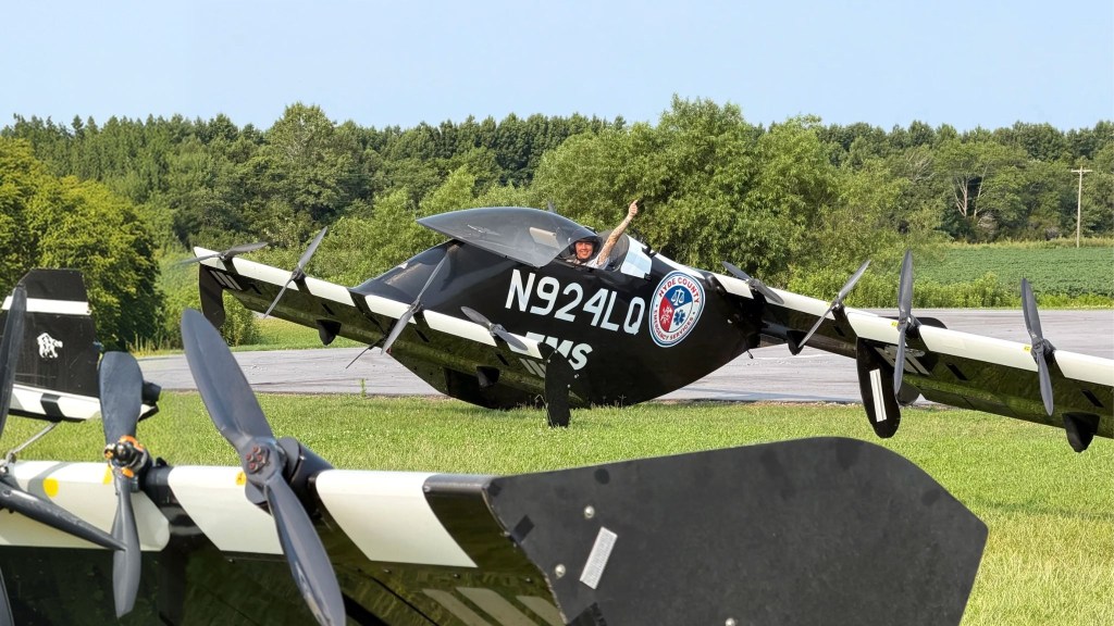 Electric VTOL Aircraft Answer Real 911 Calls in North Carolina