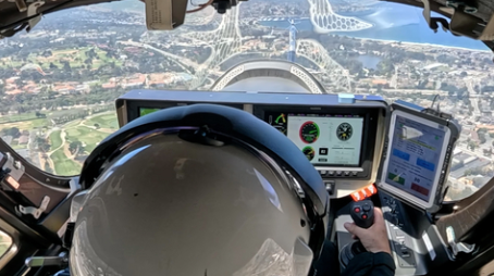 Archer Aviation Midnight electric eVTOL air taxi test flight
