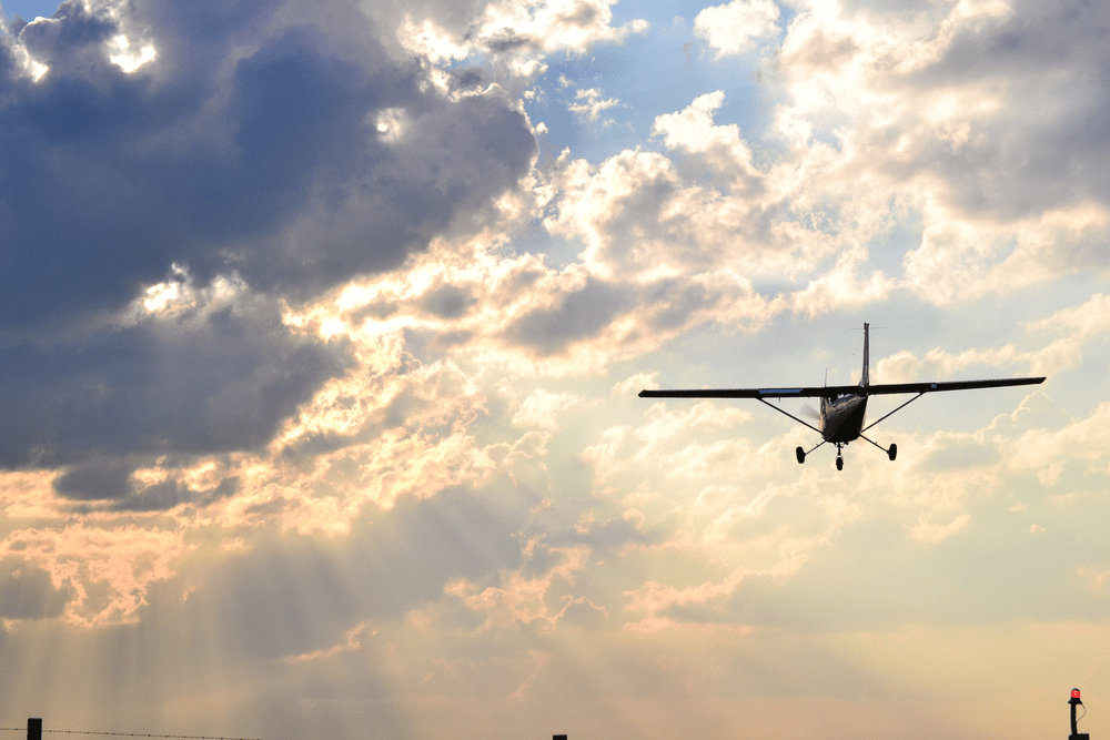 A Pennsylvania State Police Bell 407 was struck by Cessna 150 flying in the pattern at a nontowered airport west of Harrisburg. [Credit: Shutterstock]